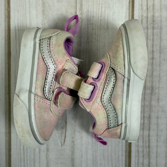 vans‎ old skool v toddler shoes 4C - Picture 3 of 6